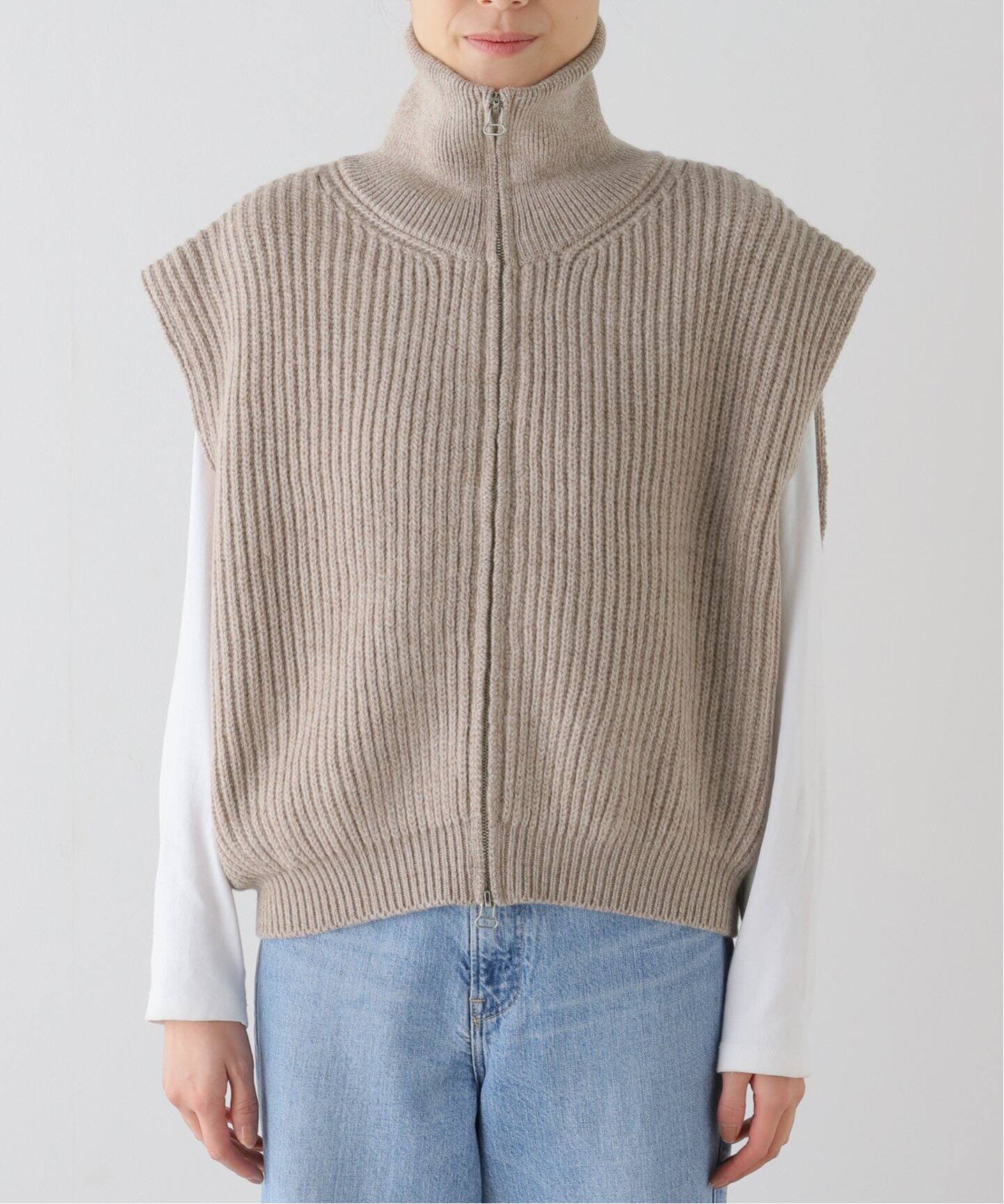 ニット JANESMITH ジェーンスミス / MOHAIR V NECK KNIT キッドモヘアV 