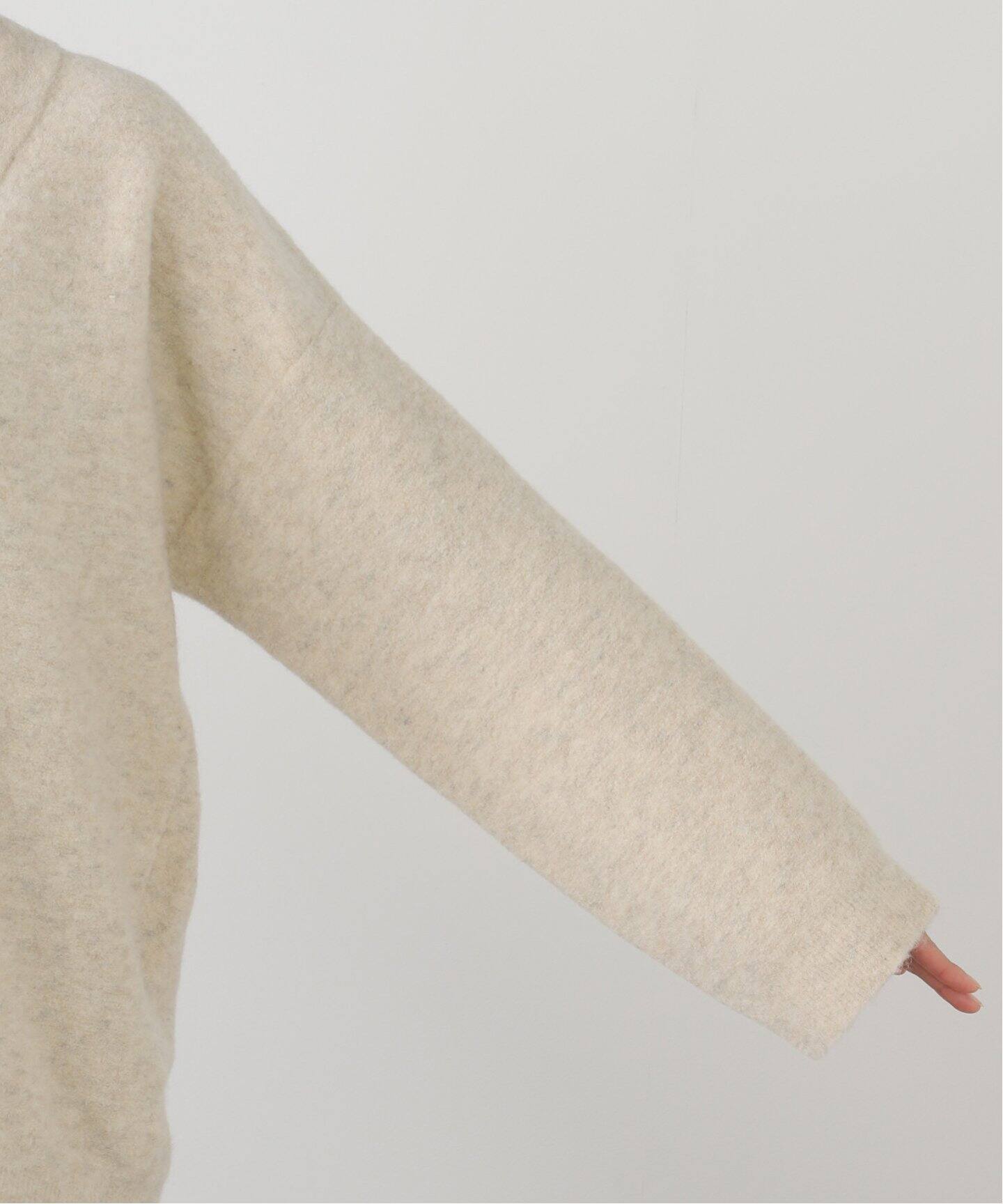 LAUREN MANOOGIAN/ローレン マヌージアン FLLECE V NECK(ロング 