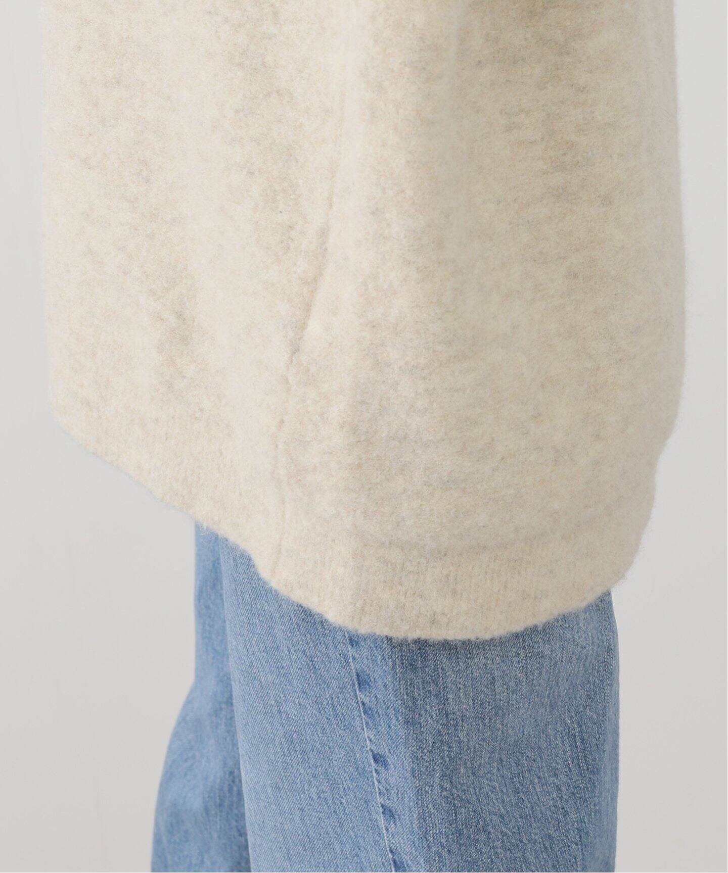 LAUREN MANOOGIAN/ローレン マヌージアン FLLECE V NECK(ロング 