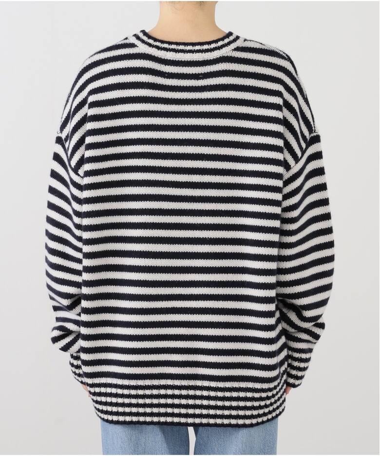extreme cashmere/エクストリームカシミヤ loveryボーダー（ニット 