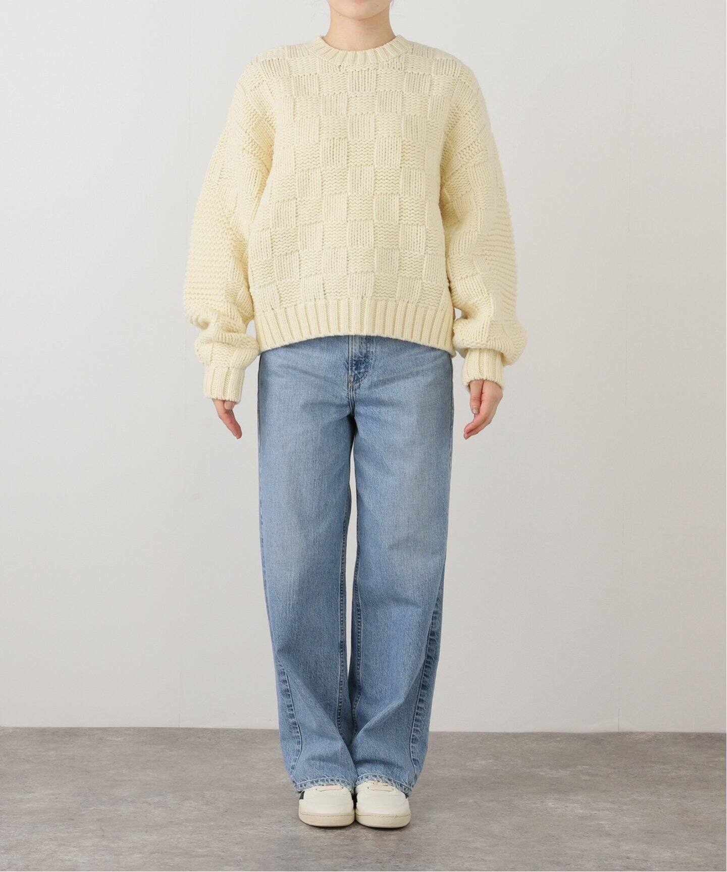 ARCHI/アーキ BLOCK KNIT TOP（ニット／セーター）｜FRAMeWORK 