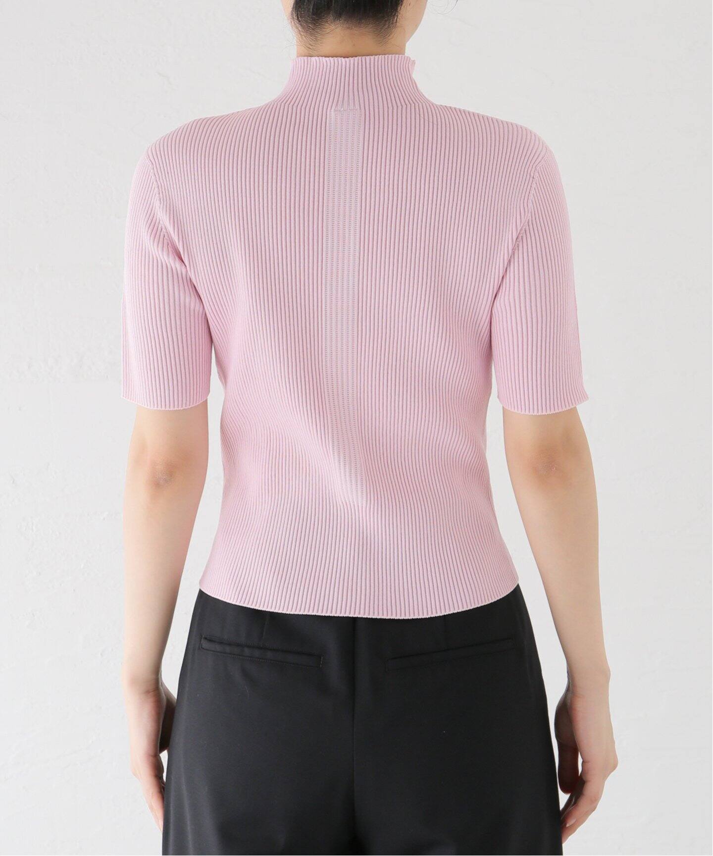 CFCL/シーエフシーエル】PORTRAIT SHORT SLEEVE TOP：ニット（ニット  