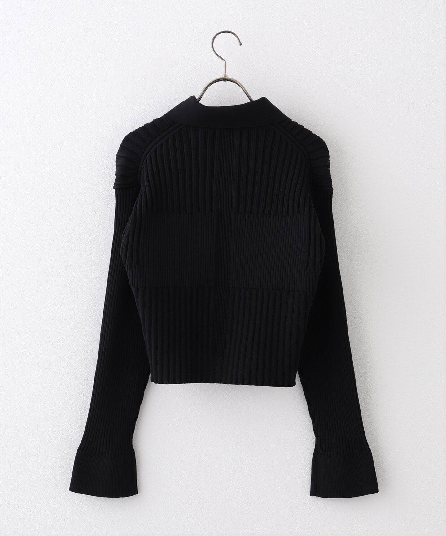 CFCL/シーエフシーエル FLUTED CROPPED SHIRT CARDIGAN（カーディガン 