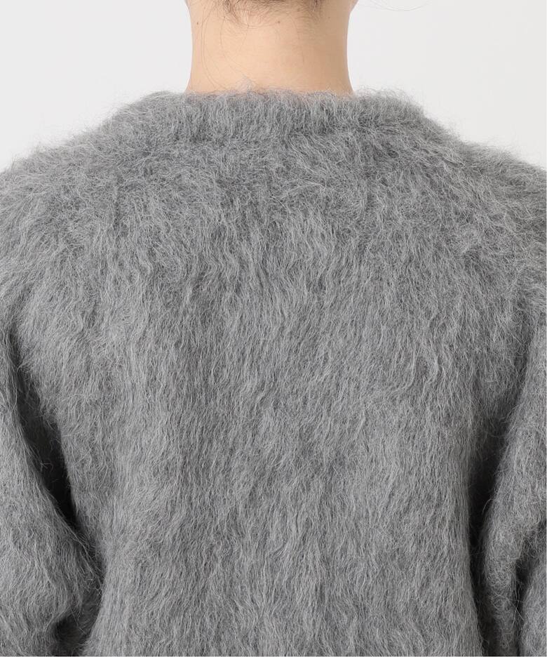 アルパカ混シャギーショートカーデ（ニット／セーター）｜NOBLE  