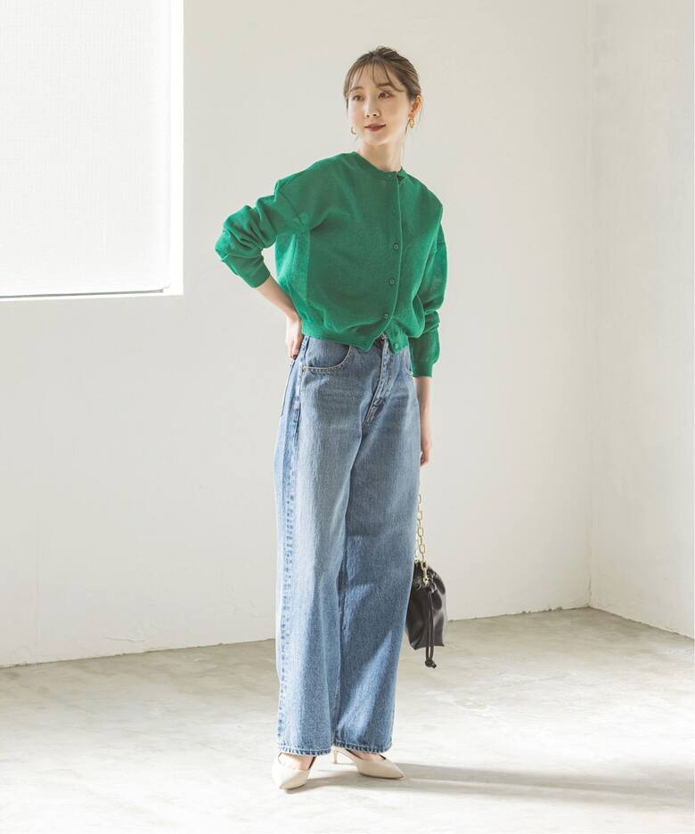 スポンジシアーニットカーディガン（カーディガン）｜NOBLE（ノーブル  