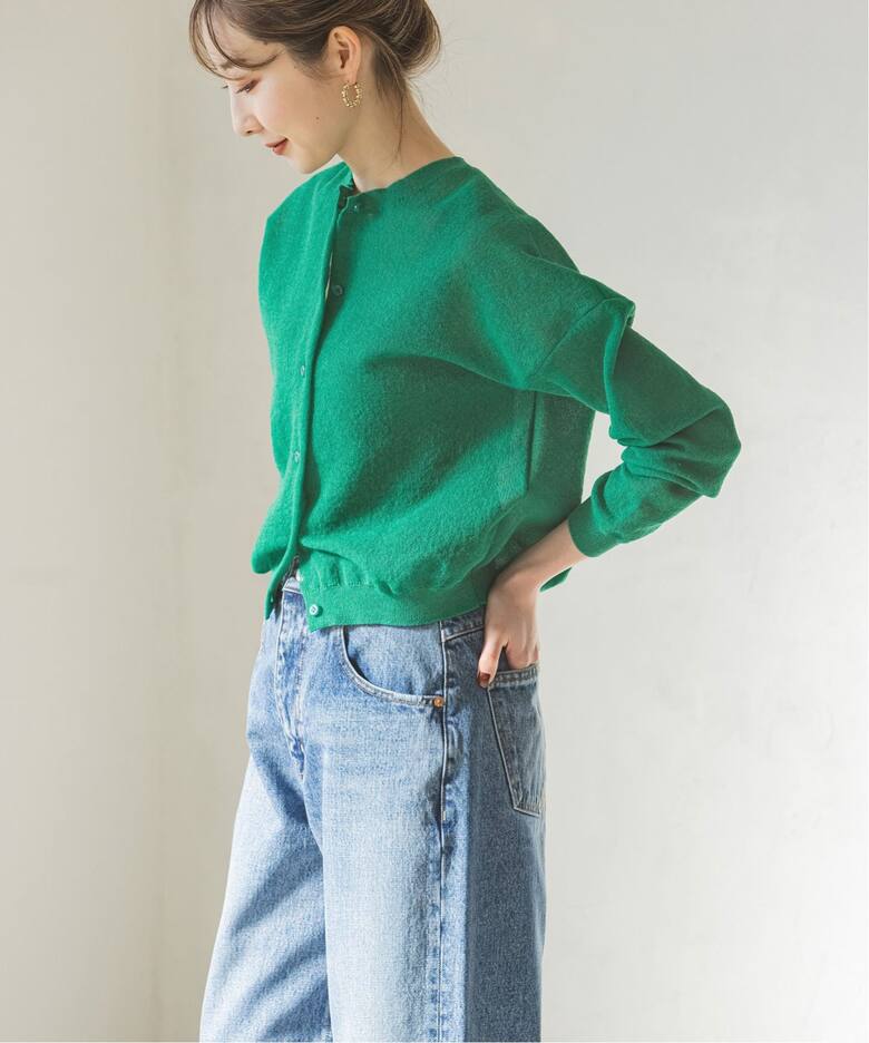 スポンジシアーニットカーディガン（カーディガン）｜NOBLE（ノーブル  