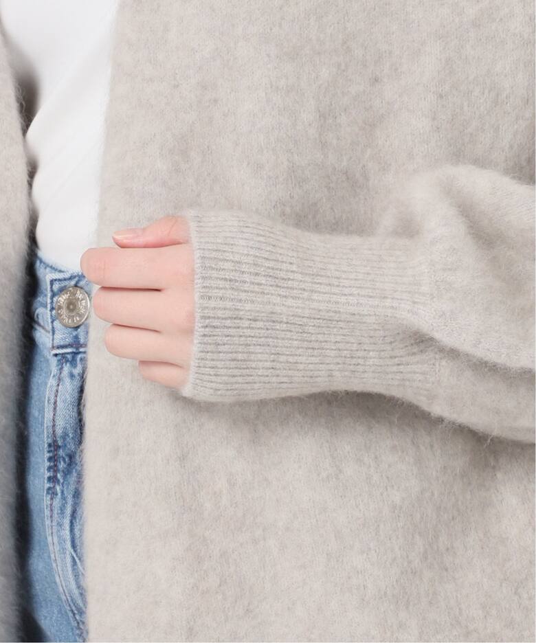 追加》ファーニットパフカーディガン（カーディガン）｜NOBLE  