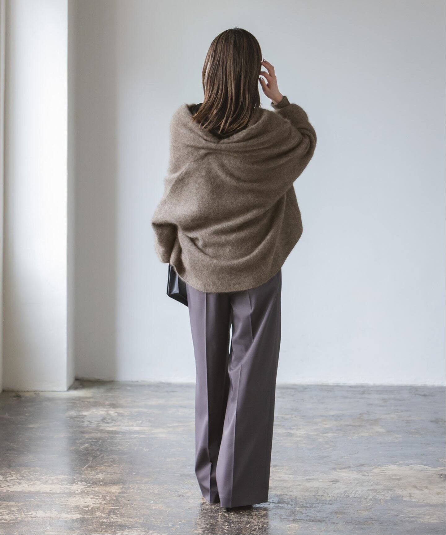 追加》ファーニットパフカーディガン（ニット／セーター）｜NOBLE  