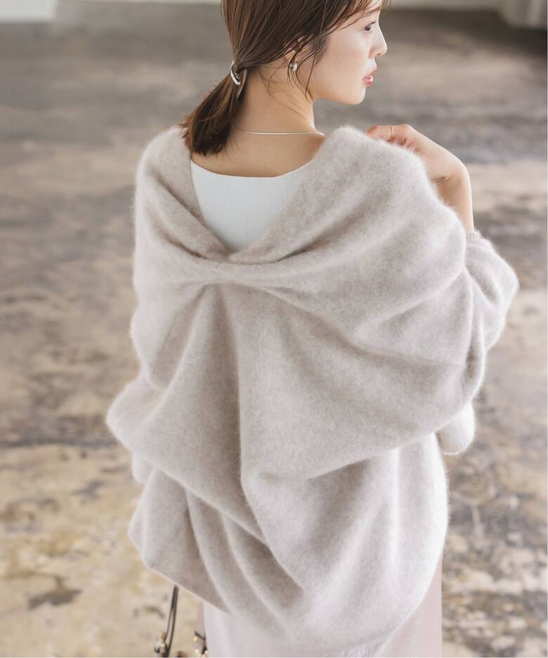 追加》ファーニットパフカーディガン（ニット／セーター）｜NOBLE  