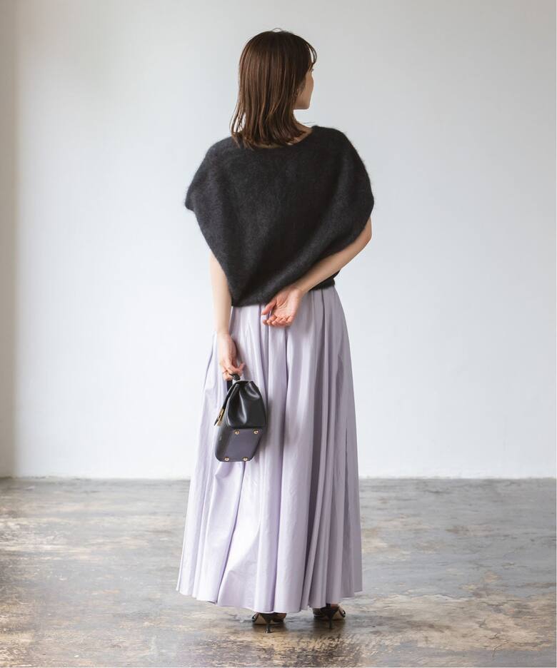 ファーニットVネックベスト（ニット／セーター）｜NOBLE（ノーブル）の  