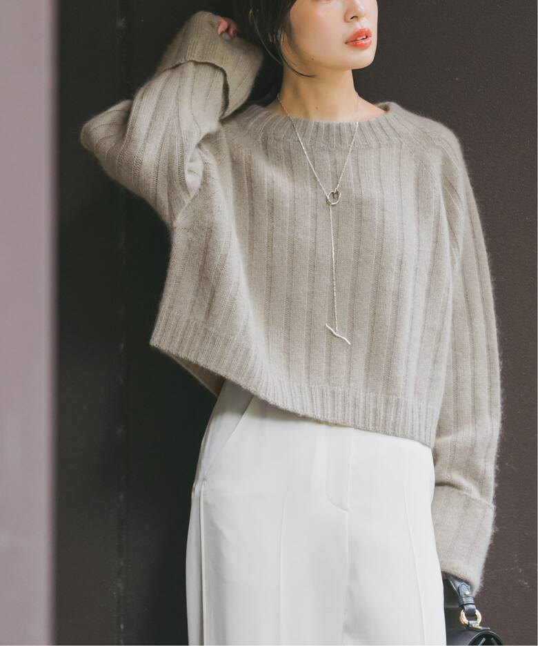 YAK/ヤク ワイドリブニットプルオーバー（ニット／セーター）｜NOBLE  