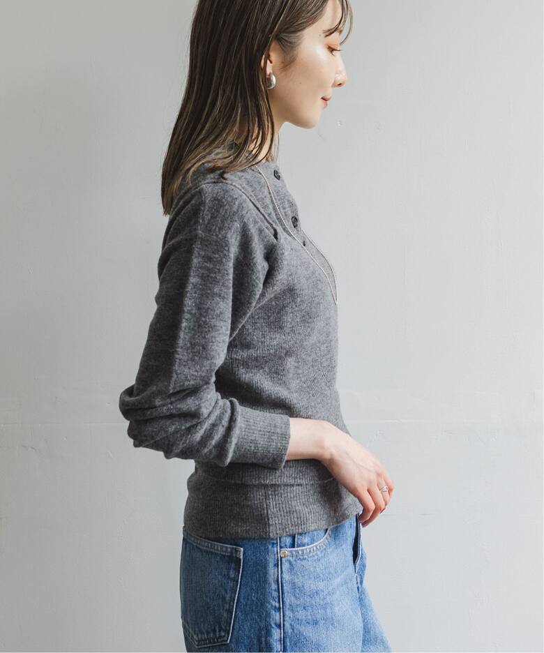 ウールアルパカアンサンブルニット（ニット／セーター）｜NOBLE  