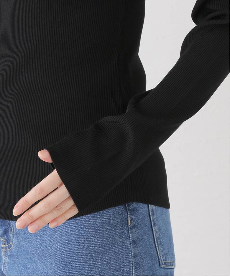 ナローリブタートルニット（ニット／セーター）｜NOBLE（ノーブル）の  