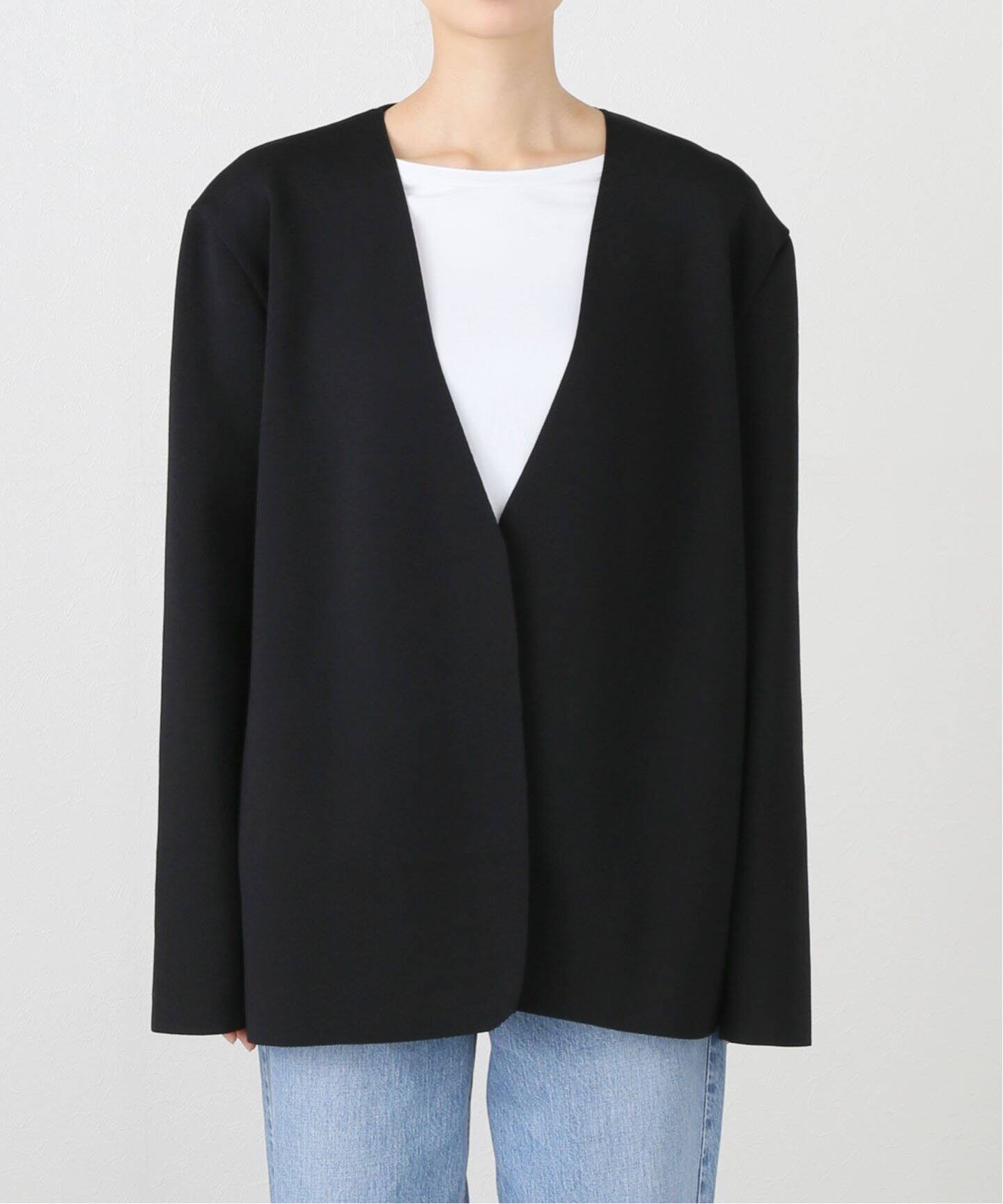 ELENI×THENIME ニットジャケット（ノーカラージャケット）｜NOBLE