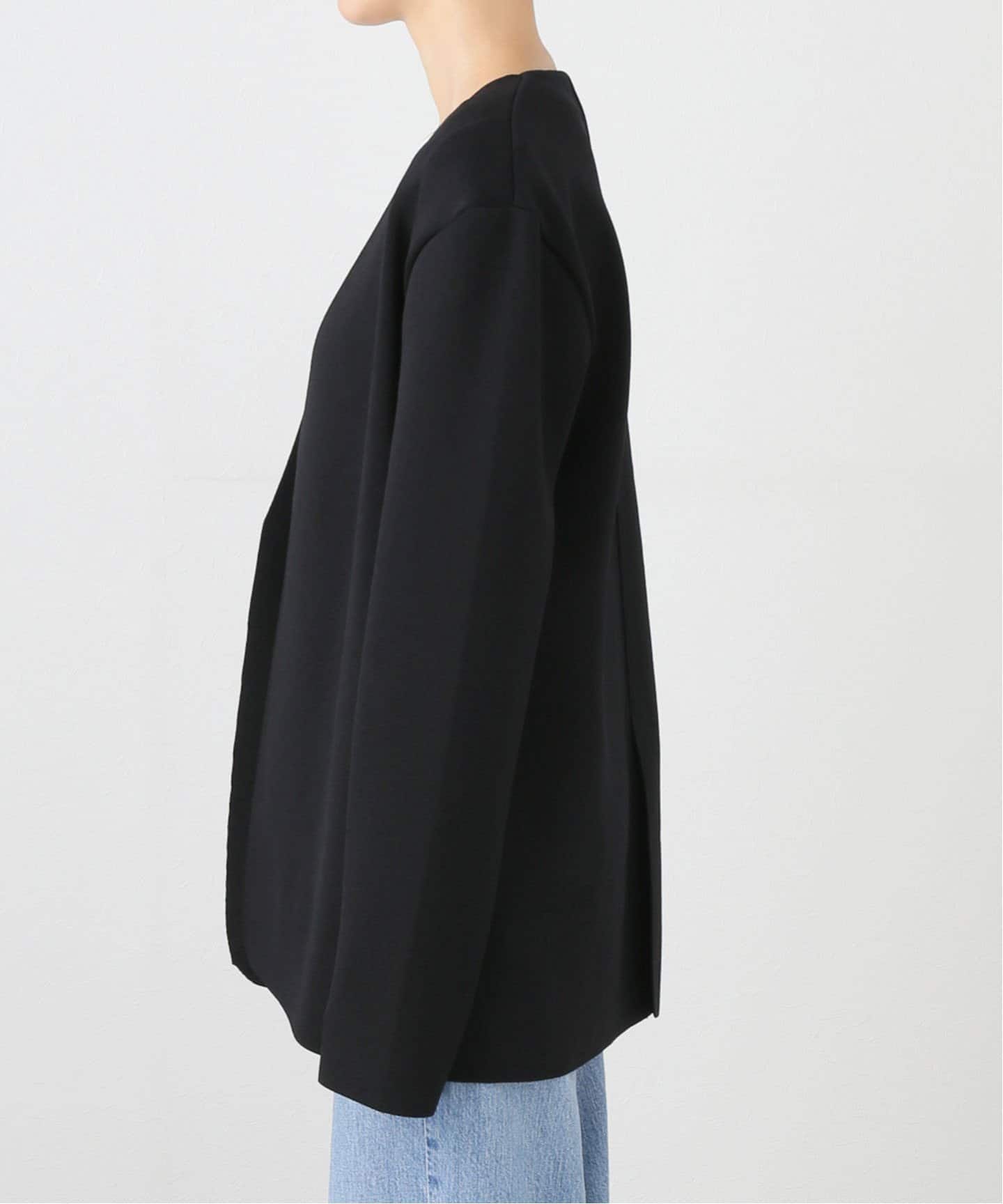 ELENI×THENIME ニットジャケット（ノーカラージャケット