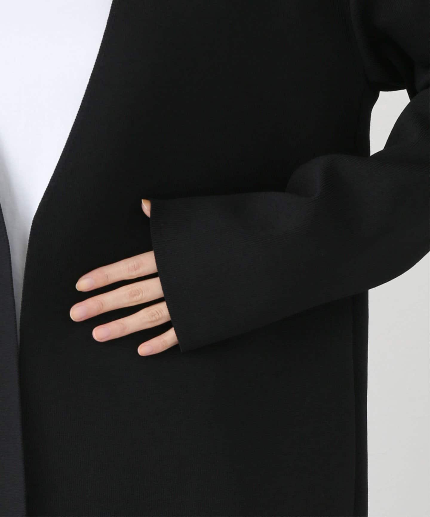 ELENI×THENIME ニットジャケット（ノーカラージャケット