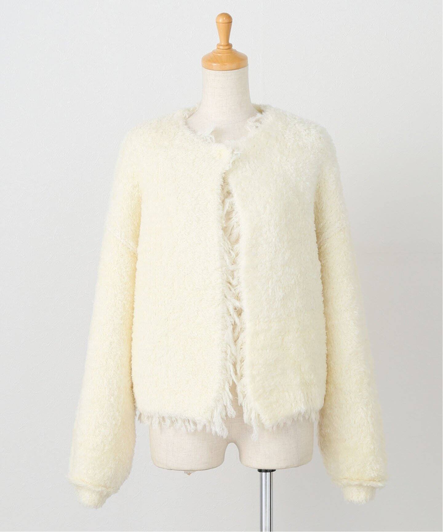 ELENI/エルニ ループフリンジニットコート（ニット／セーター）｜NOBLE  