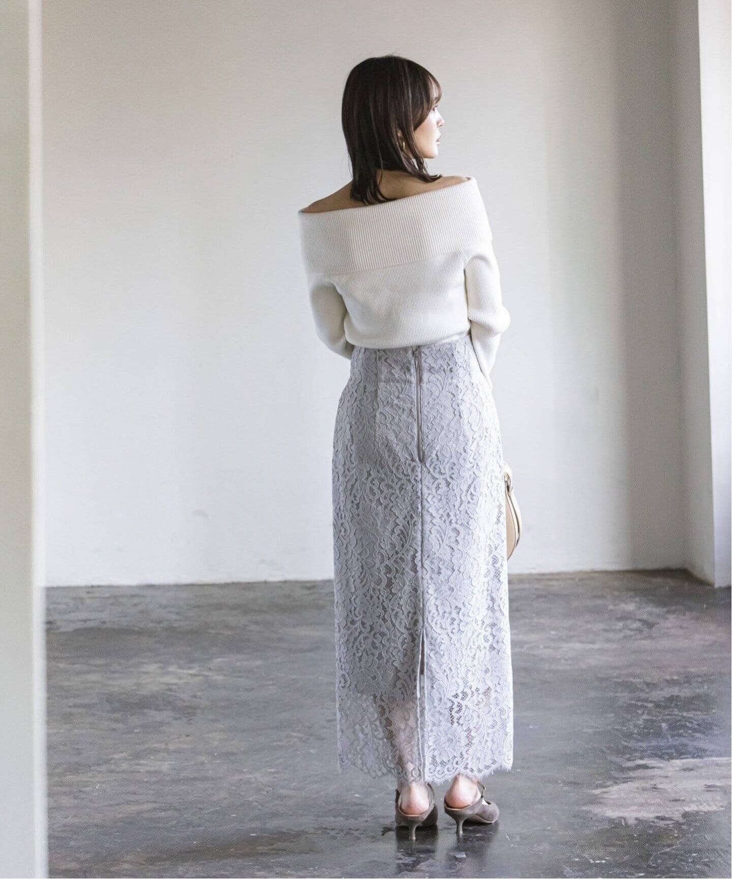 WEB限定追加》オフショルニット（ニット／セーター）｜NOBLE（ノーブル 