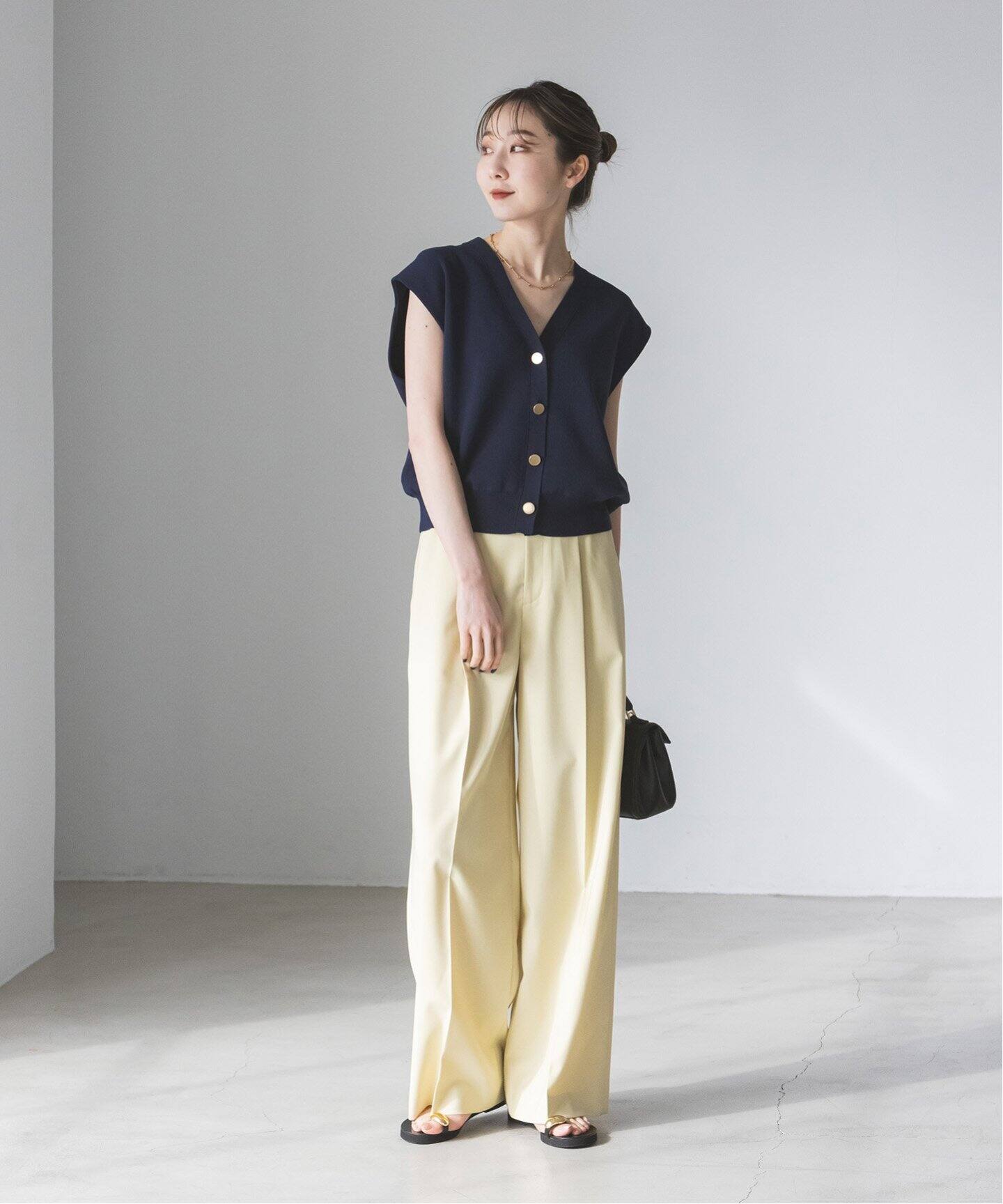 CO/PE ニットベスト（ニット／セーター）｜NOBLE（ノーブル）の通販 