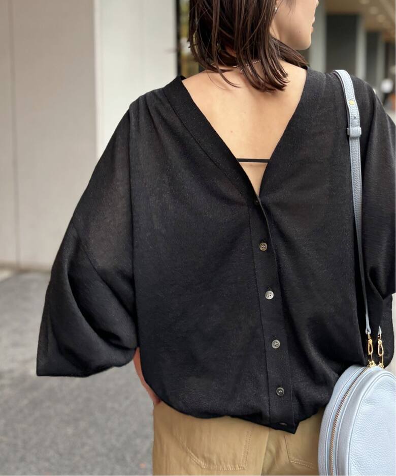 18G 2WAYラメドルマンカーディガン（カーディガン）｜NOBLE（ノーブル  