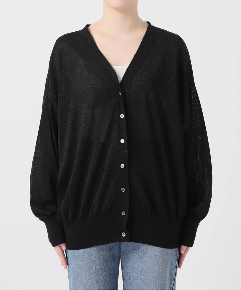 18G 2WAYラメドルマンカーディガン（カーディガン）｜NOBLE（ノーブル  