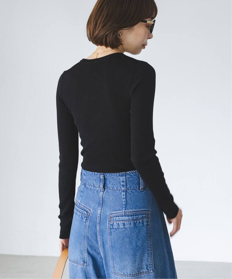 追加2》リブクルーネックニット（ニット／セーター）｜NOBLE（ノーブル  