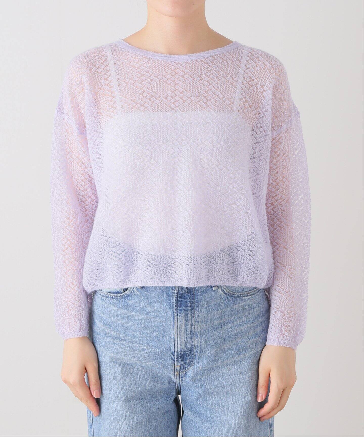 Kristina Ti/クリスティーナ ティ レース編みニット（ニット／セーター  