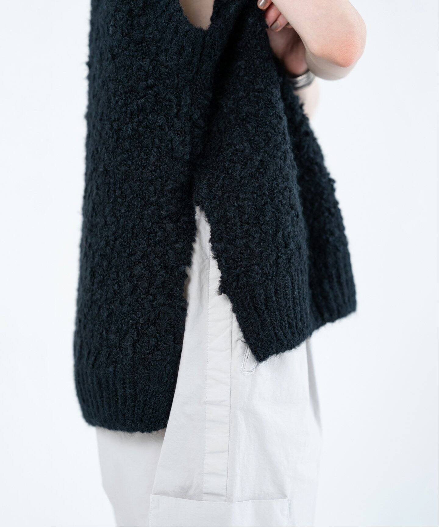 Suri Alpaca Blend ベスト（ベスト）｜CALMER（カルメール）の通販