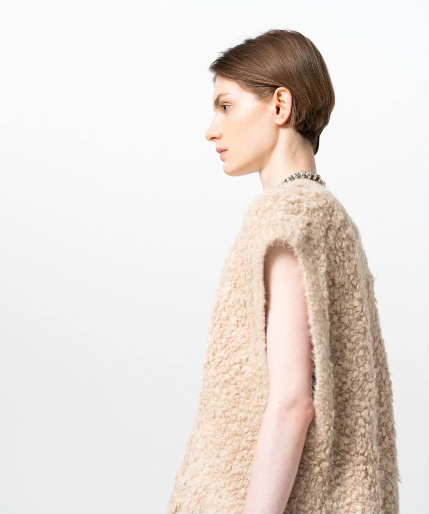 Suri Alpaca Blend ベスト（ベスト）｜CALMER（カルメール）の通販