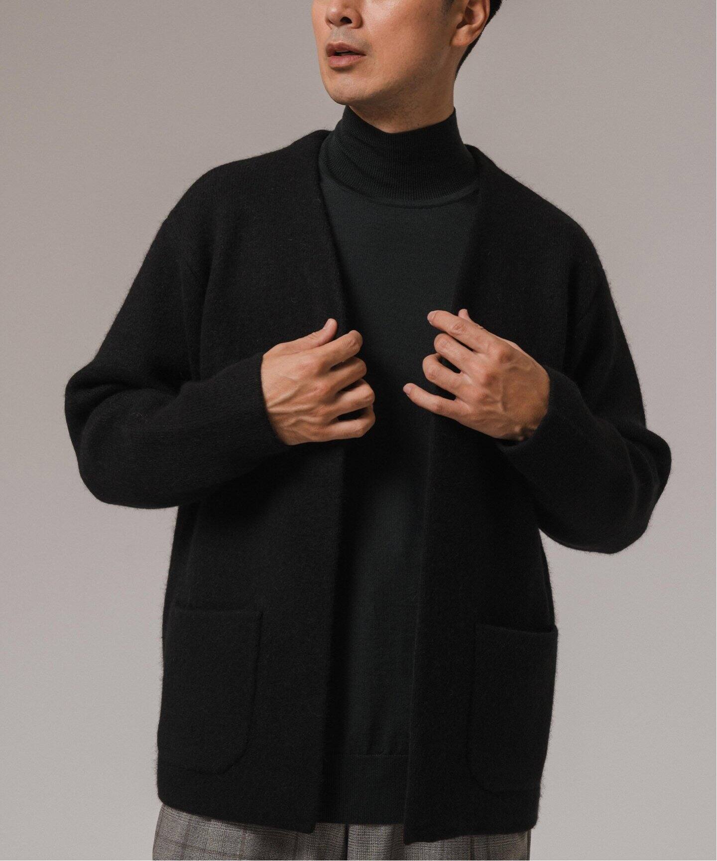 フォックスミックス シャギーニットカーディガン（カーディガン