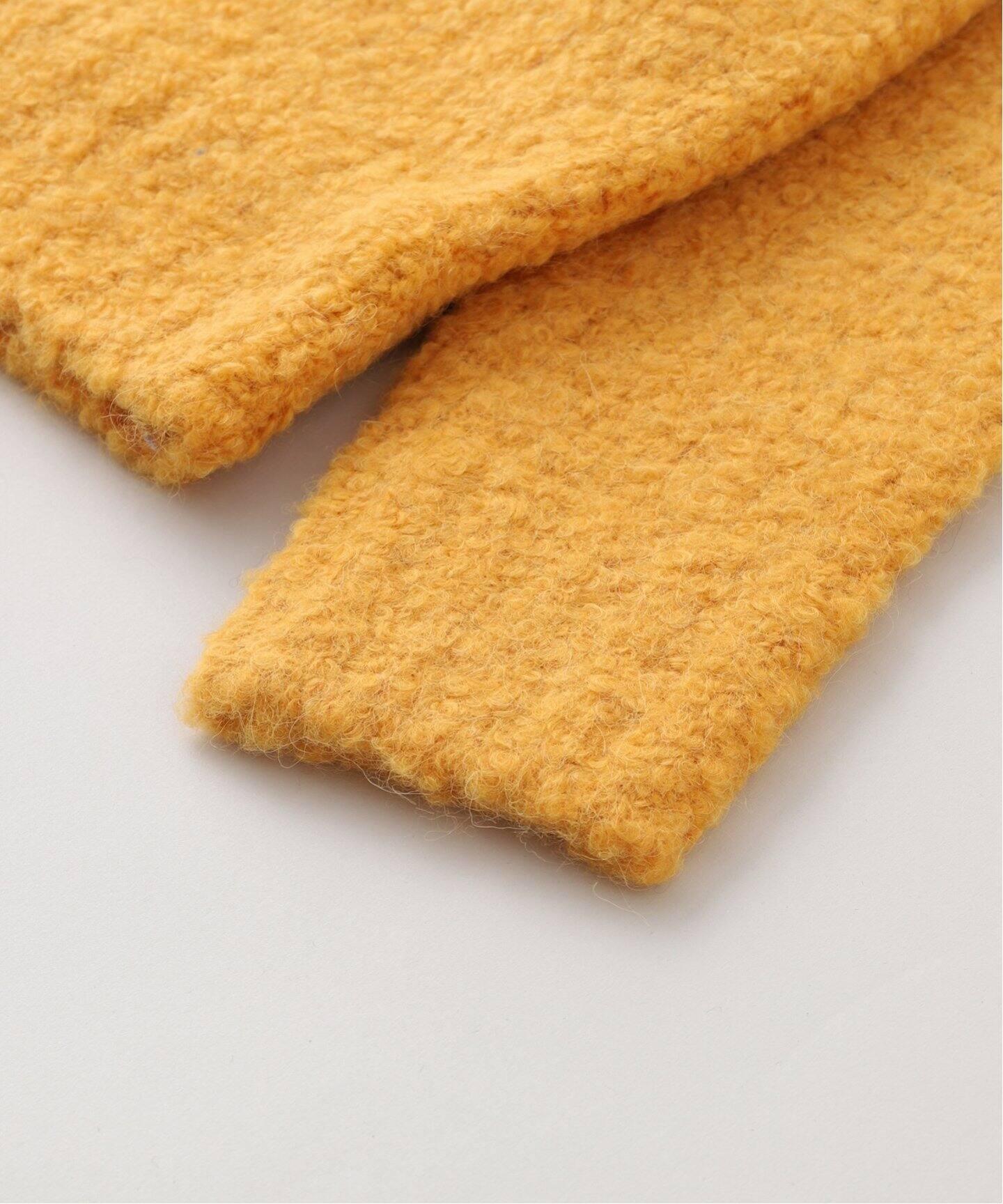 LA BOUCLE (ラブークル) ALPAFUR PILE JQ V/N ニット（ニット