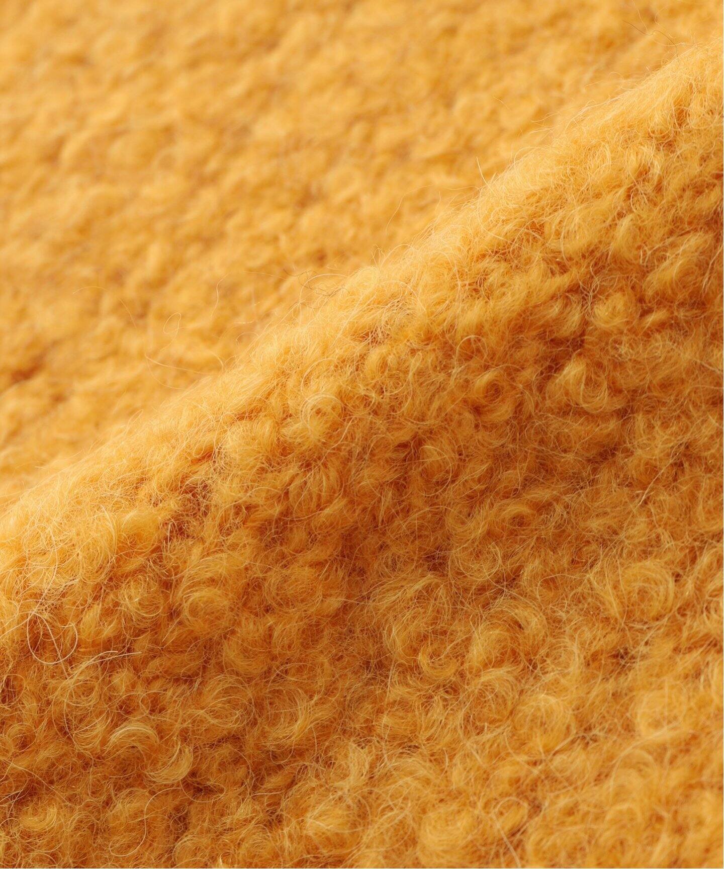 LA BOUCLE (ラブークル) ALPAFUR PILE JQ V/N ニット（ニット