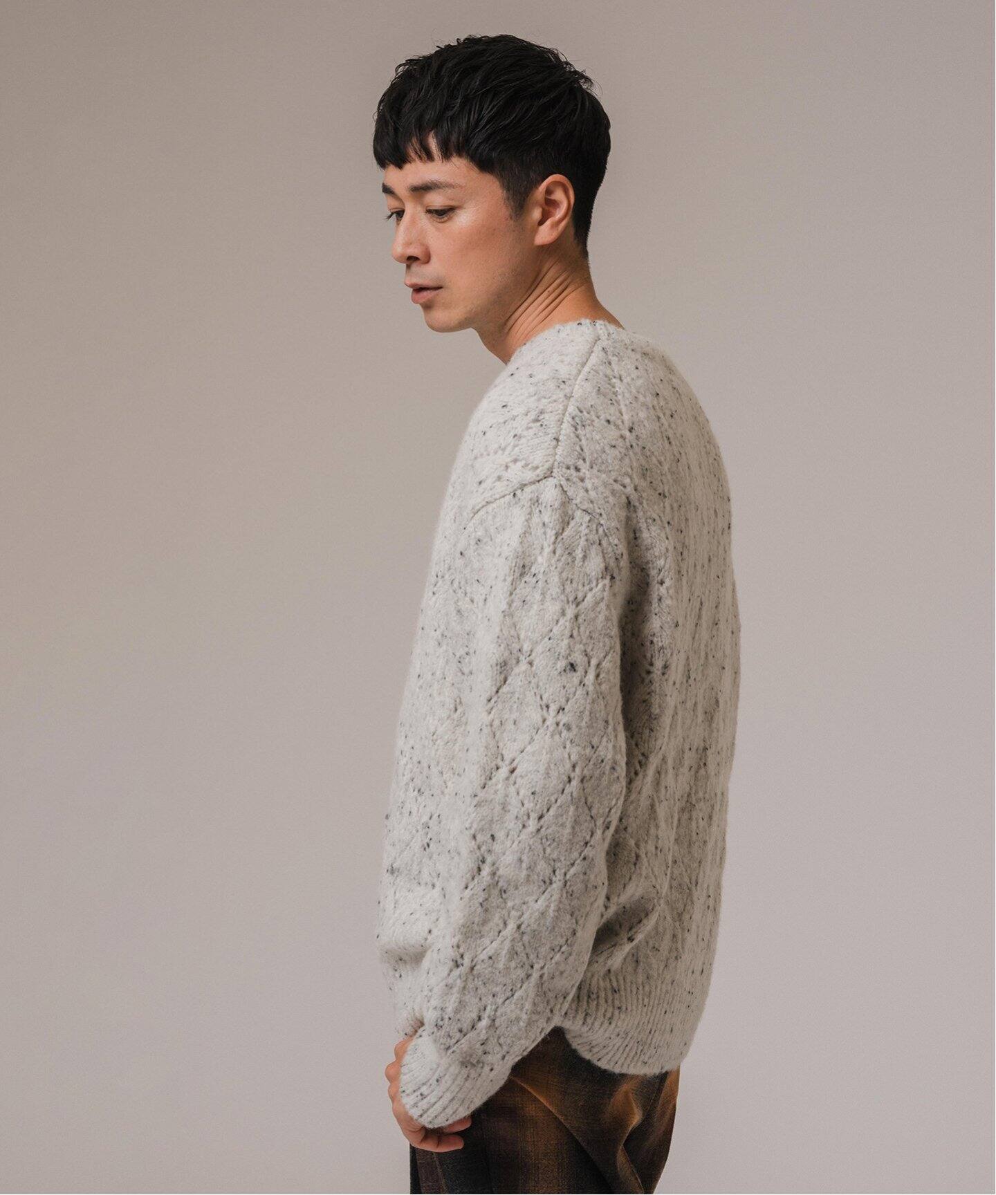 ライトネップ クルーネック ニット（ニット／セーター）｜EDIFICE  