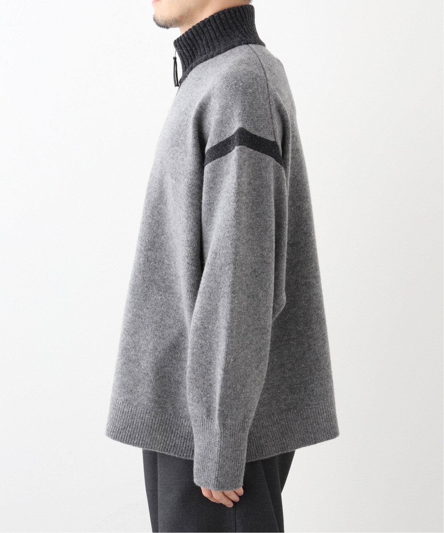 CALMER(カルメール) 別注 ZIP UP カーディガン（カーディガン