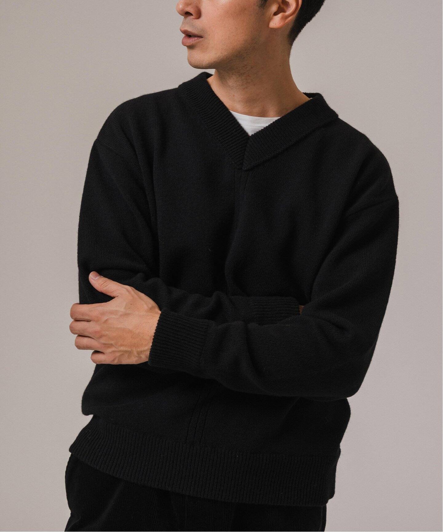 Letiquette × ETS.MATERIAUX FRENCH ARMY V-KNIT（ニット／セーター 
