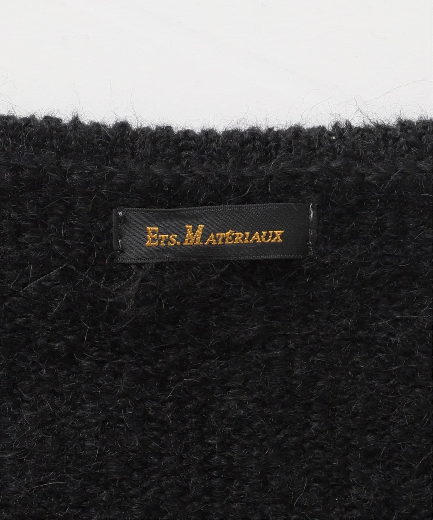 ETS.MATERIAUX (マテリオ) PERU ALPACA MIX V/N ニット（ニット