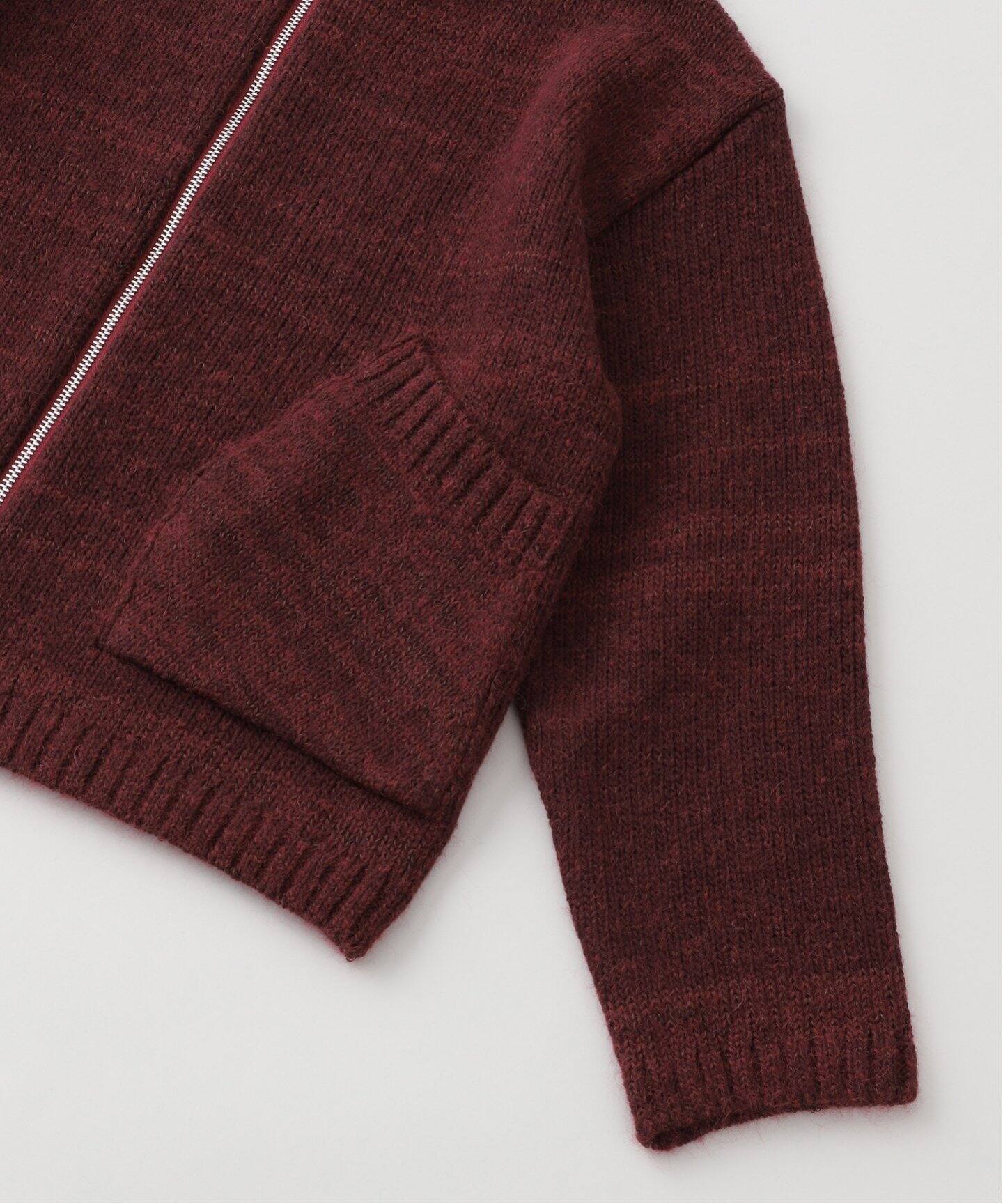 ENCOMING(インカミング) KNITTED TWO POCKET BLOUSON（ニット 