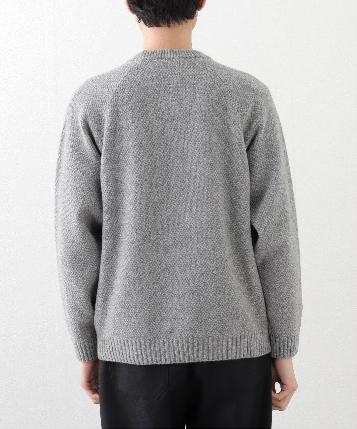 ATON(エイトン) LAMBS WOOL CREWNECK SWEATER KRAGCW0402（ニット  