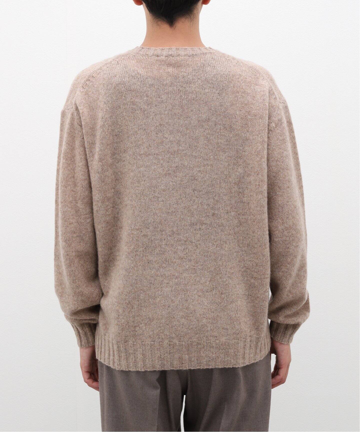 AURALEE (オーラリー)SHETLAND WOOL CASHMERE KNIT P/O A24AP02SC  