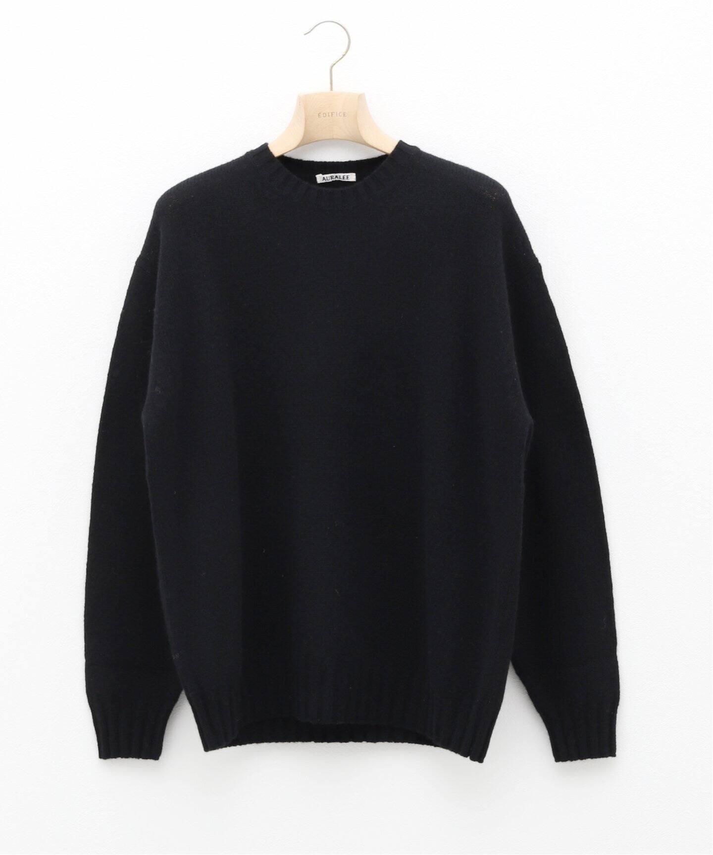 AURALEE (オーラリー)SHETLAND WOOL CASHMERE KNIT P/O A24AP02SC  