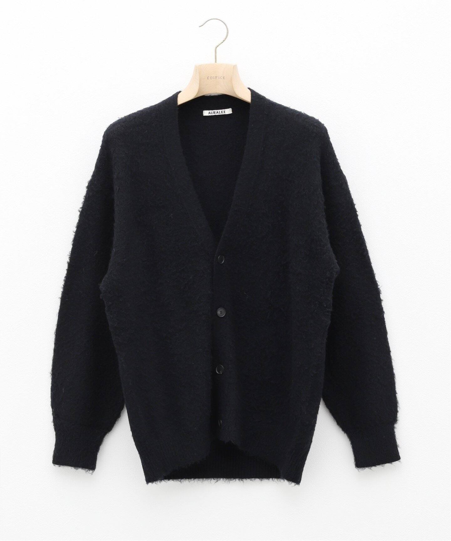 AURALEE (オーラリー) BRUSHED WOOL CASHMERE SILK KNIT A24AC01WK  