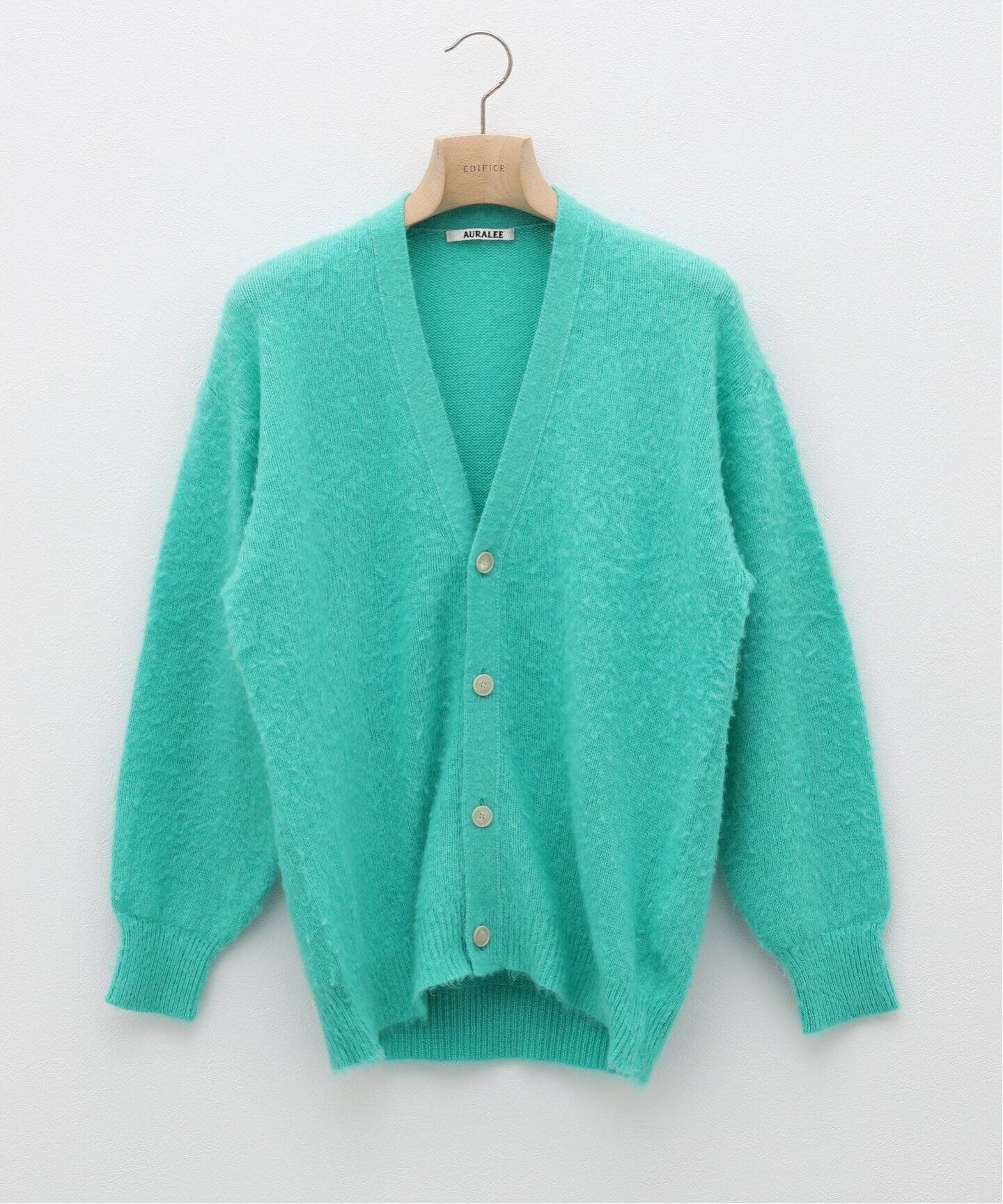 AURALEE (オーラリー) BRUSHED WOOL CASHMERE SILK KNIT A24AC01WK 