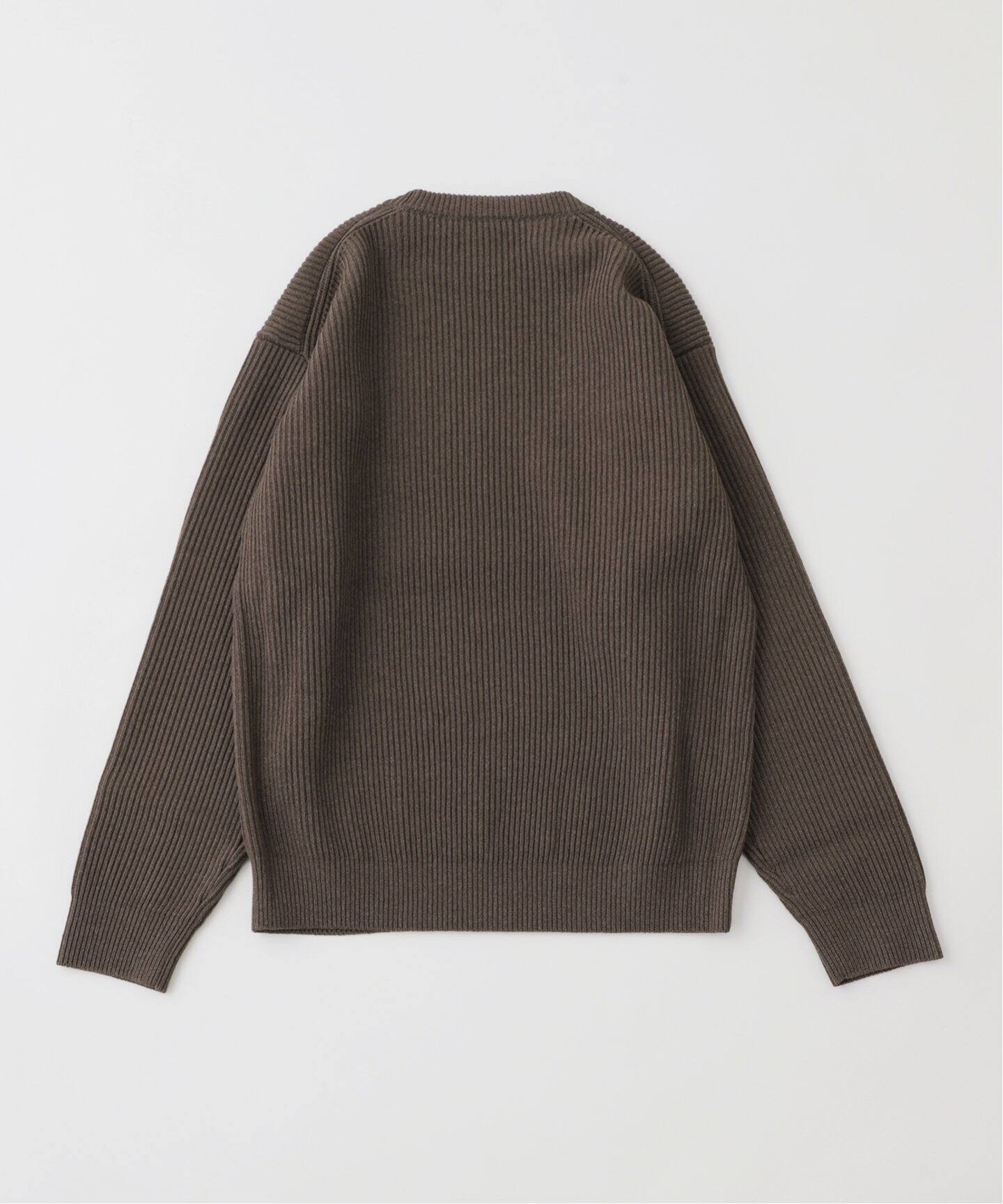 AURALEE オーラリー A7AP02RK SUPER FINE WOOL RIB KNIT BIG P/O  