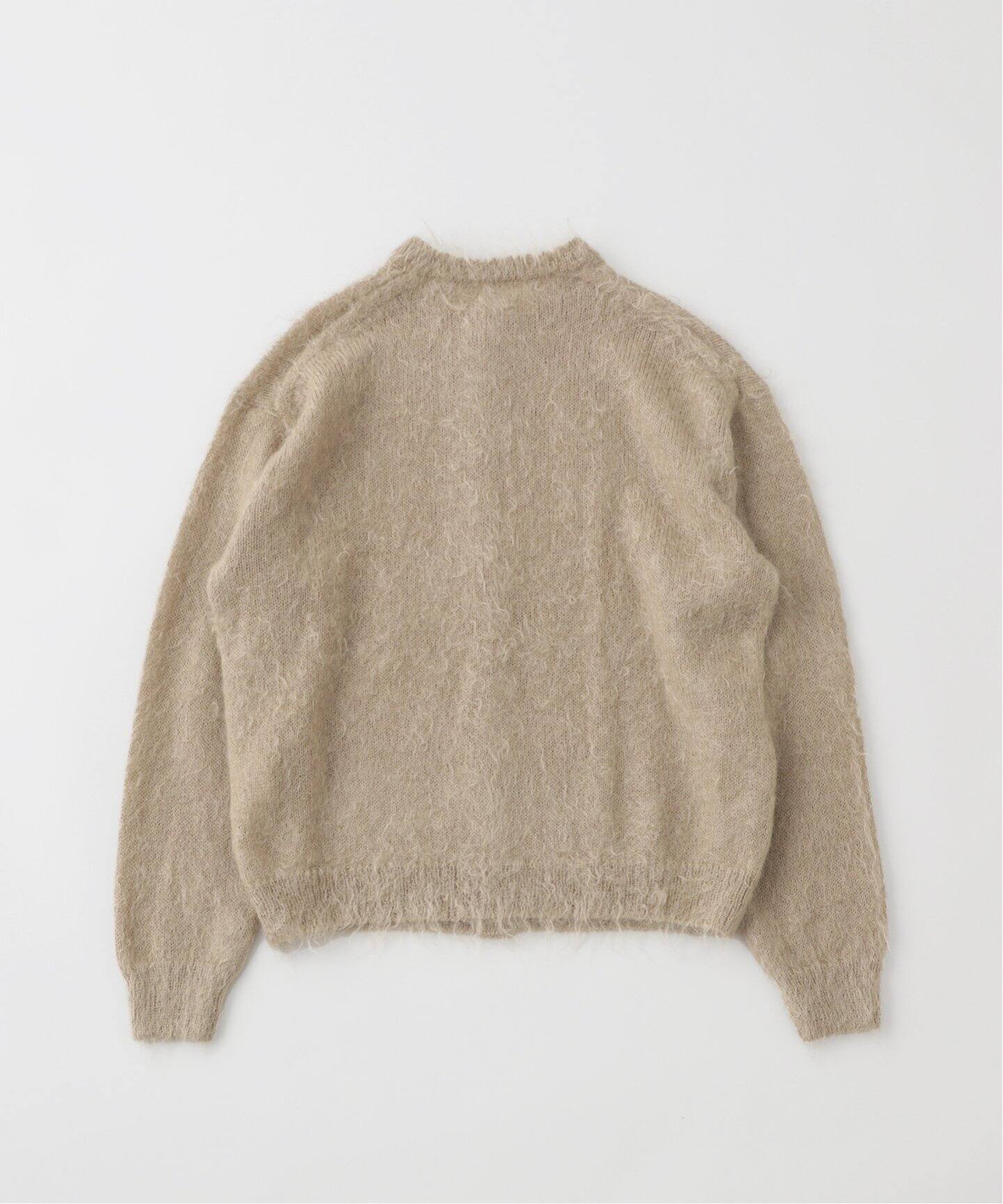 AURALEE BRUSHED SUPER KID MOHAIR CARDIGAN A24AC01KM（カーディガン 
