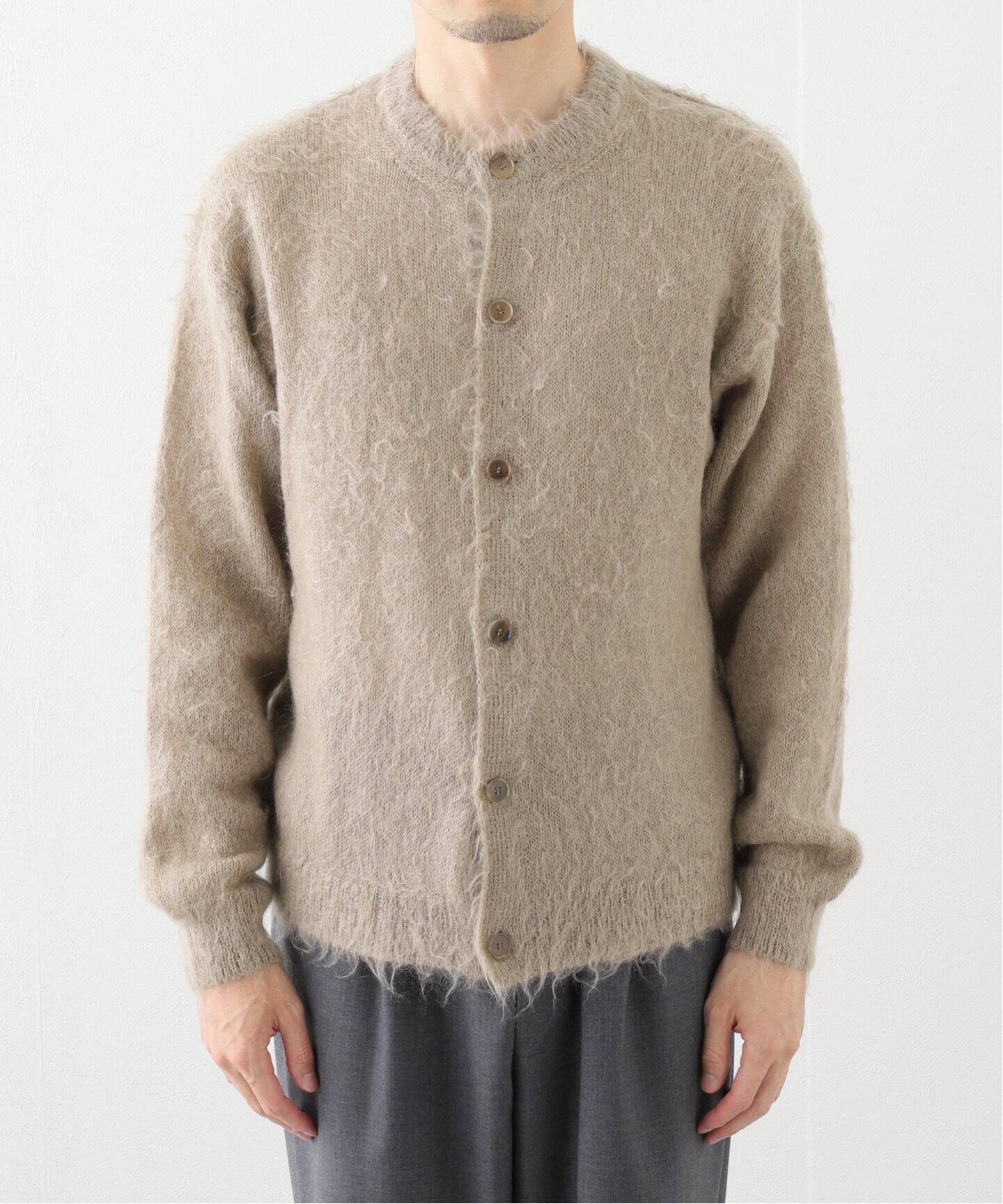 AURALEE BRUSHED SUPER KID MOHAIR CARDIGAN A24AC01KM（カーディガン 