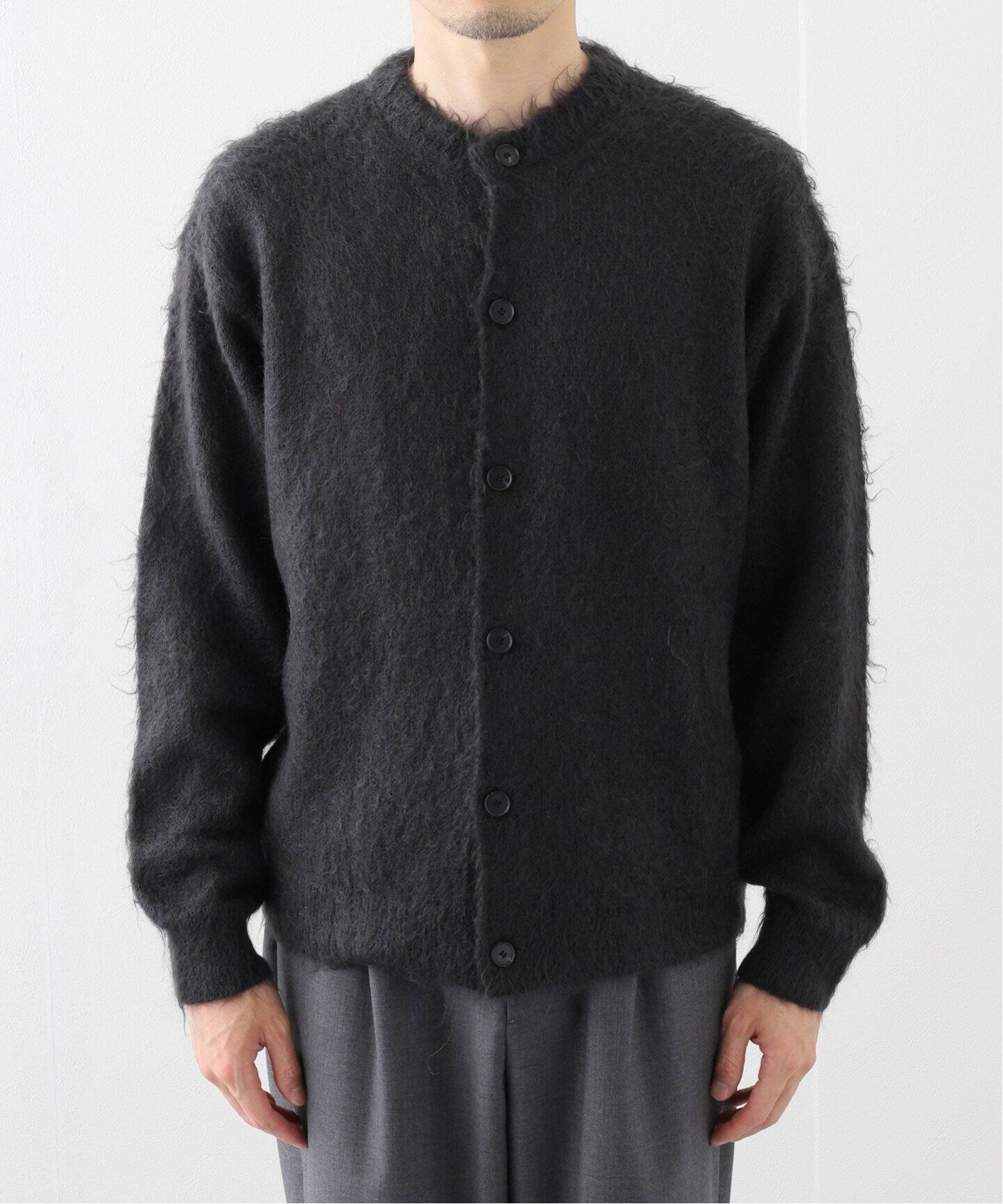 AURALEE BRUSHED SUPER KID MOHAIR CARDIGAN A24AC01KM（カーディガン 