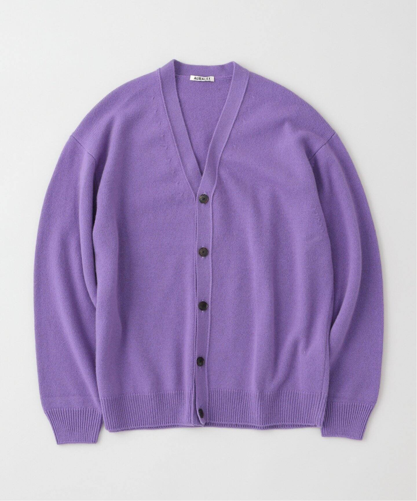 AURALEE BABY CASHMERE KNIT CARDIGAN A24AC01BC（カーディガン  