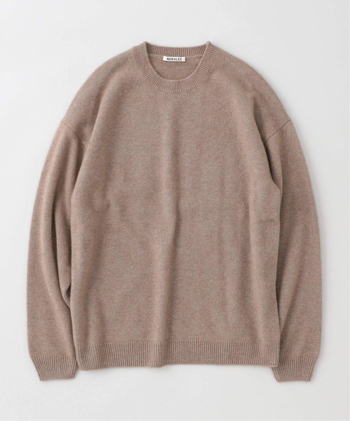 AURALEE BABY CASHMERE KNIT P/O A24AP02BC（ニット／セーター  