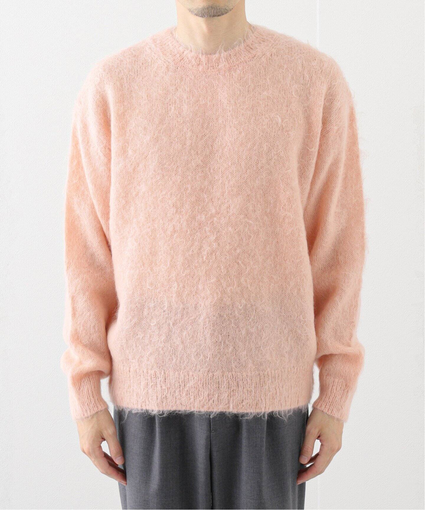 AURALEE BRUSHED SUPER KID MOHAIR KNIT P/O A24AP03KM（ニット  