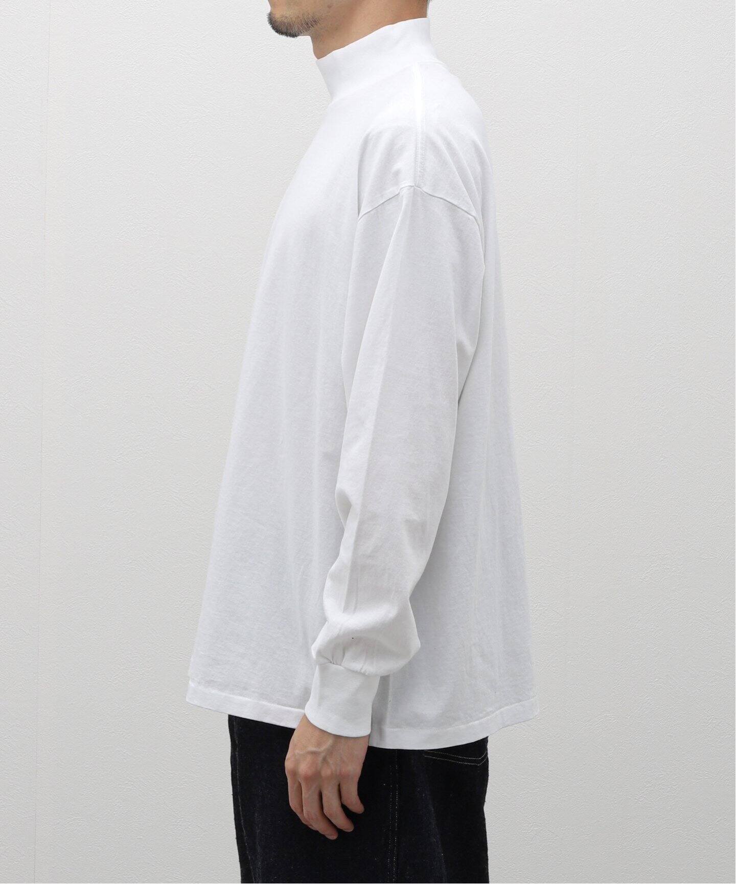 COMOLI(コモリ) コットンジャージ モックネックプルオーバー A03-05013  